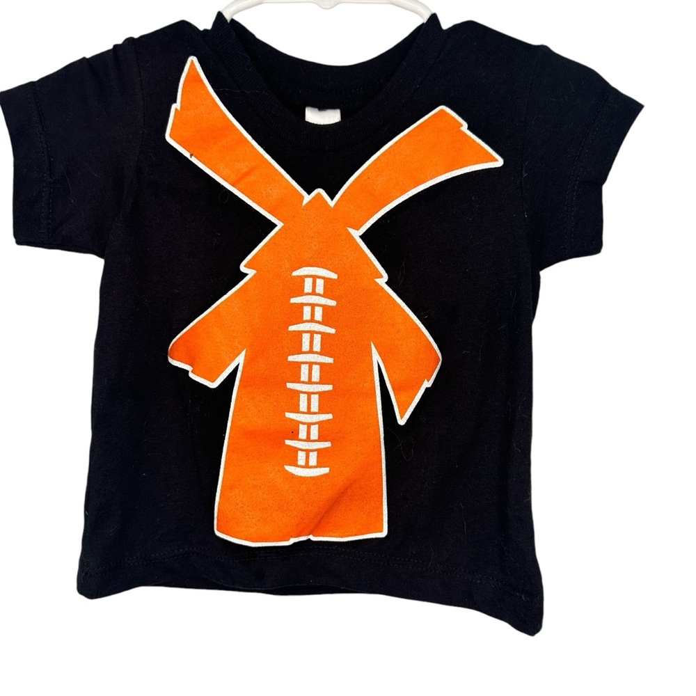 Dutch Bros INFANT 3-6 Months Orange + Black RARE Jersey Tee DB 1992 Oregon State